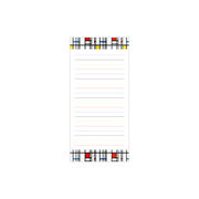 Piet Mondrian magnetic notepad